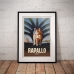 Vintage Travel Poster - Rapallo Italy
